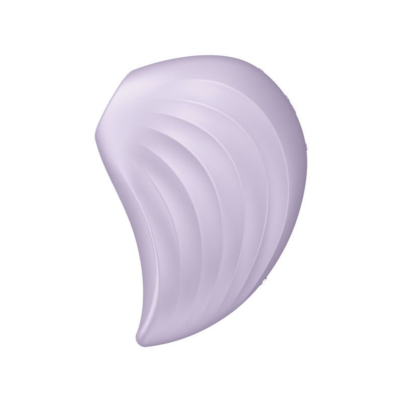 Satisfyer - pearl diver - clitoral suction stimulator - purple, Product side three view  | Flirtybay.com.au